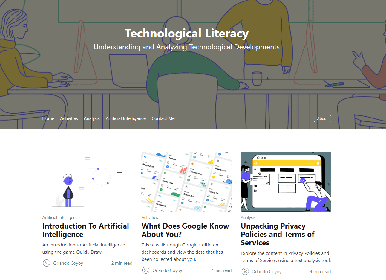 Technological Literacy Platform